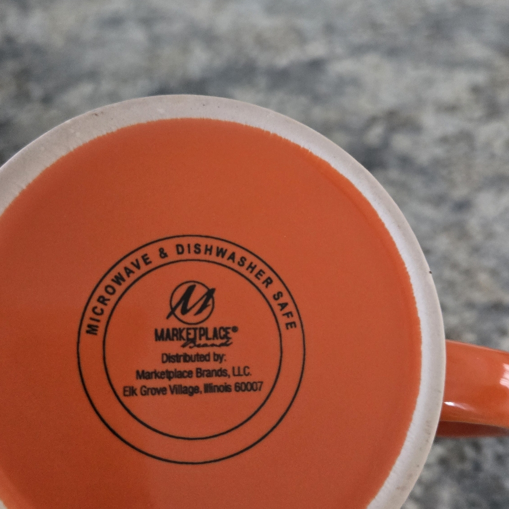 Christmas Disney Mickey Mouse Orange Mug - Picture 6 of 6